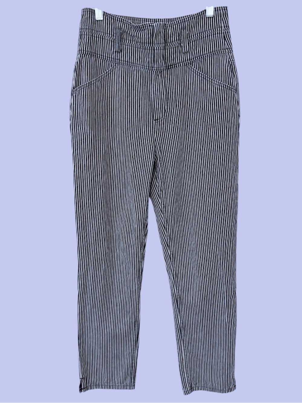 Rebecca Taylor la vie high waisted pinstripe pants